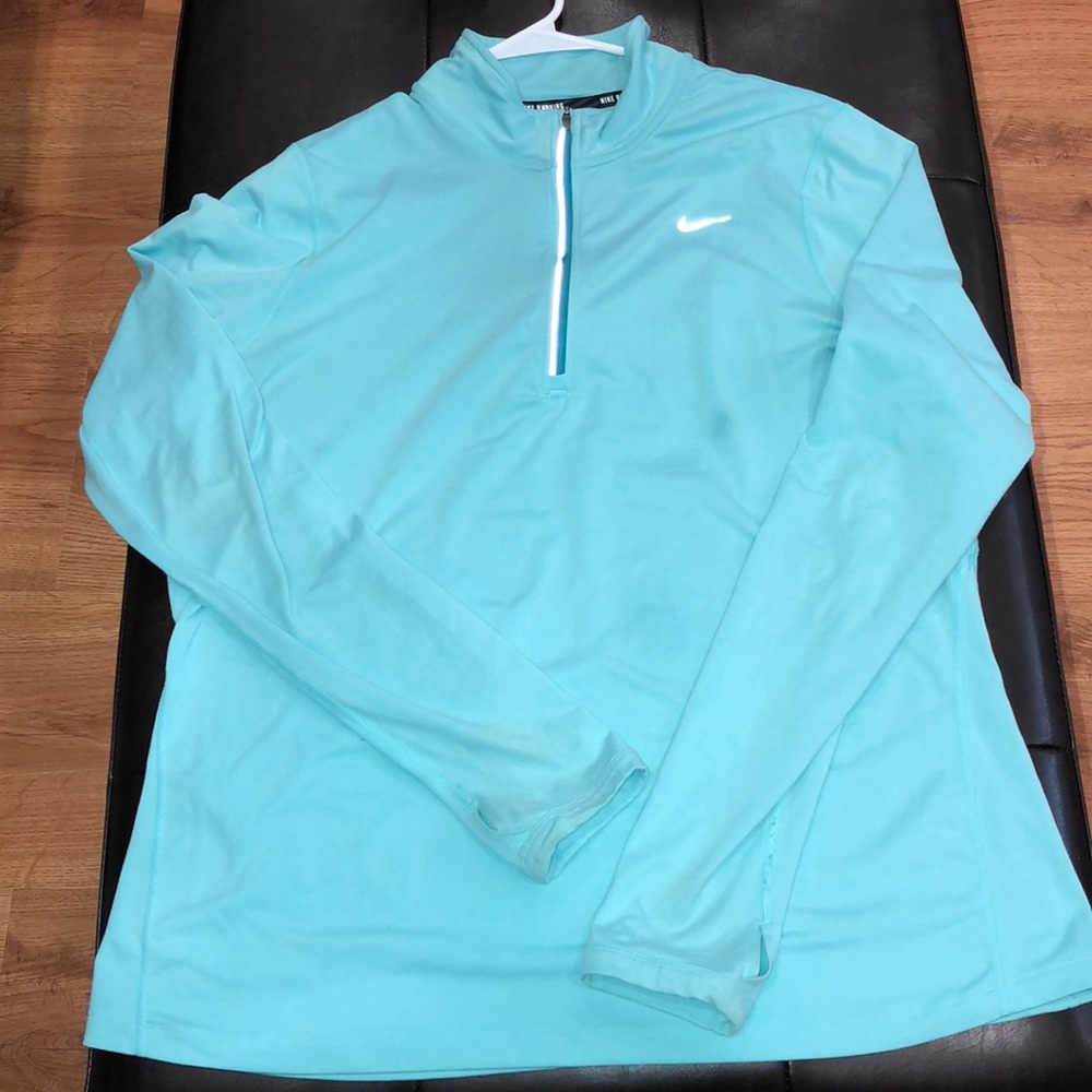 Teal Nike Half Zip